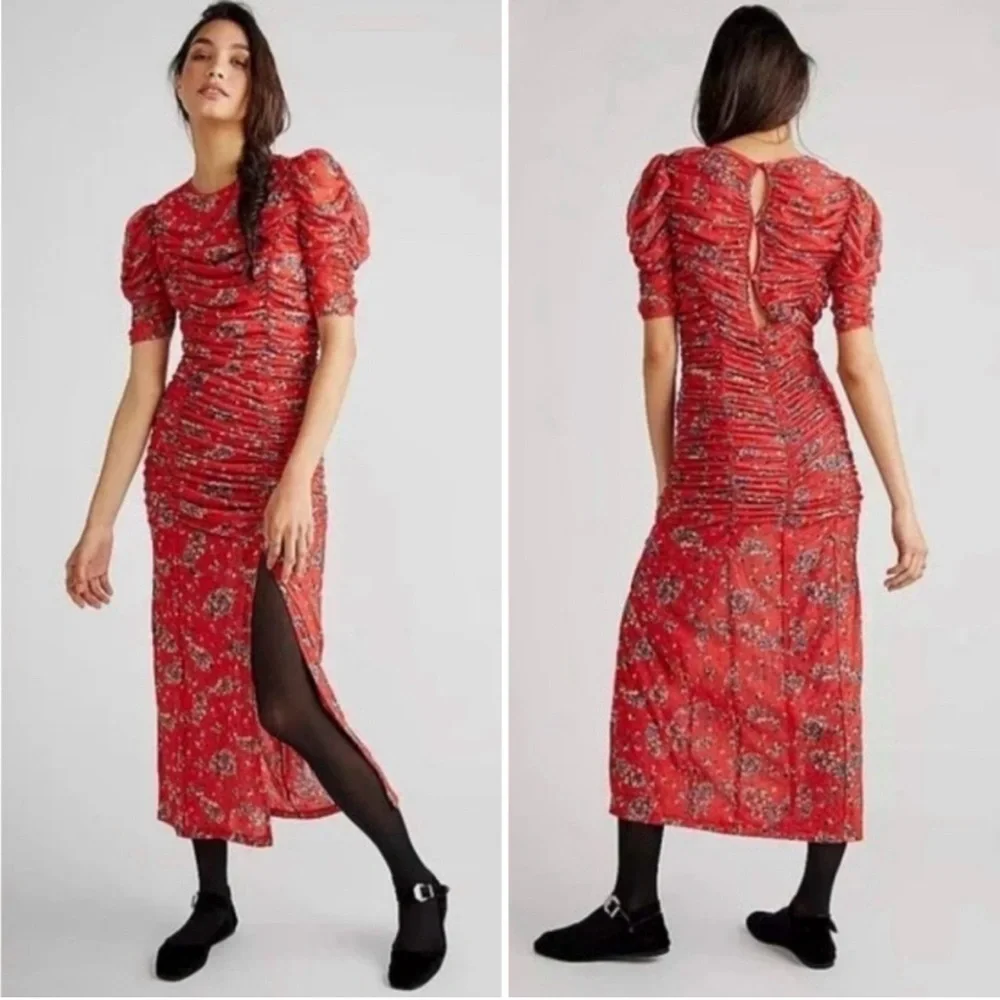 Free people Briella midi dress Size Small